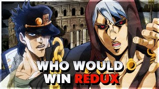 Stardust Crusaders VS La Squadra REDUX  Who Would Win [upl. by Larred]