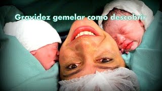 Como descobri minha gravidez gemelar sintomas da gravidez antes do atraso da menstruação Aborto [upl. by Hughes]