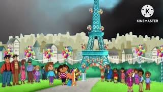 Dora’s World Adventure Alternative Ending 🌎🇫🇷🥐🦨⛈ [upl. by Lonne505]