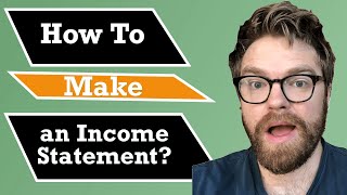 How to Prepare an Income Statement Step by Step [upl. by Are968]