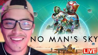 🟡 Space Game  Viewers Can Join  Exploring And Trying Not To Die  New Player  NoMansSky [upl. by Zehe]