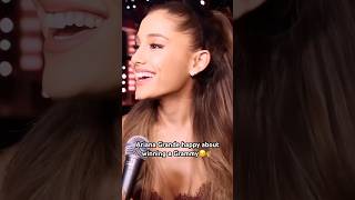 Ariana happy about Grammys🎷That’s sad ArianaGrande Grammys Arianators [upl. by Wynny]