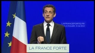 Nicolas Sarkozy quotporte toute la responsabilité de cette défaitequot [upl. by Spiegleman]