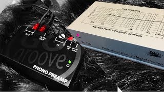 GOgroove Phono Preamp vs TCC TC750 [upl. by Araf]