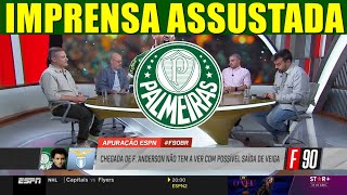 IMPRENSA ASSUSTADA COM CONTRATAÇÃO DE FELIPE ANDERSON PELA PALMEIRAS [upl. by Esil651]