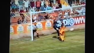 Hereford United 41 Barnet  12th August 1995  Goalkeeper Goal  Chris Mackenzie [upl. by Azirb]