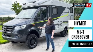 NEW Hymer MLT Crossover 4x4  Motorhome Tour [upl. by Marteena]