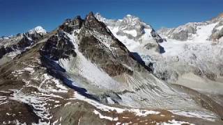 Autumn drone views of Zermatt and the Matterhorn in Switzerland [upl. by Aidole269]