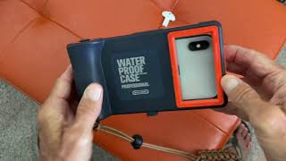 How to remove your iPhone Pro max out of the Waterproof Shellbox Case [upl. by Alexine830]