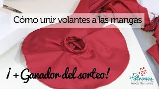 Cómo unir volantes a las mangas  Moda Flamenca [upl. by Meletius]