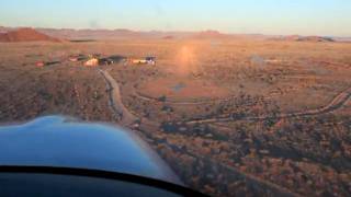 Landing Sesriem Canyon Namibia FYSS [upl. by Broeker533]