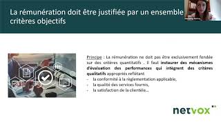 Webinar NetVox  La rémunération courtiers [upl. by Seana]