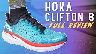 HOKA CLIFTON 8  FULL REVIEW  Can This Shoe Do Everything [upl. by Adnwahs]