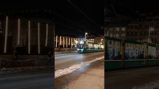 Tram in Basel City Schwitzerland visit tram straßenbahn travel basel schwitzerland shorts yt [upl. by Huber]