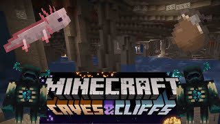 Minecraft 117  The Caves amp Cliffs Update Archaeology Warden NEW Biomes NEW Caves And More [upl. by Claiborne]