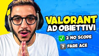 RANKED AD OBIETTIVI STACCO LA LIVE SOLO SE LI COMPLETO difficile  VALORANT ITA [upl. by Isdnil343]