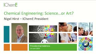 IChemE Presidential Address 2023 [upl. by Dreher]