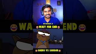 Sheru bhaiiii vs Sardar 😂😂 NOT YOUR TYPE  Mr Nishant ji notyourtype animation shorts [upl. by Otes]