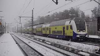 Bahnhof Winsen im Schnee [upl. by Orlanta872]