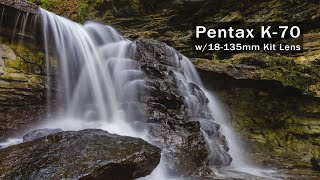 Pentax K70 Settings for Waterfall and Nature Photography with 18135mm Weather Resistant Lens [upl. by Kirsch]