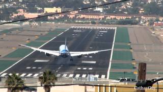 Boeing 7878 Dreamliner Landing at San Diego Intl  With ATC [upl. by Tyika838]