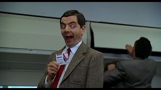 HD First Class Flight Mr Bean [upl. by Inail]