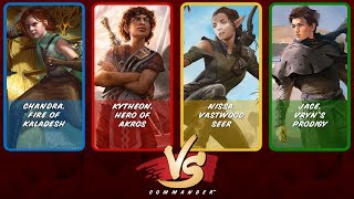 Commander VS Chandra vs Kytheon vs Nissa vs Jace [upl. by Lleuqram]