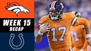 Broncos vs Colts Week 15 Recap [upl. by Rudolph]