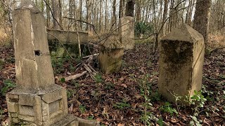 Sad and Creepy Cemetery Forgotten Graves and Shocking Open Grave [upl. by Flaherty]