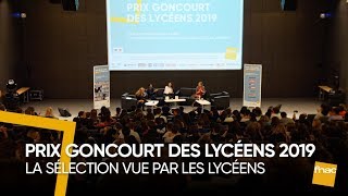 Prix Goncourt des Lycéens 2019  la sélection en 3 mots [upl. by Ardussi919]