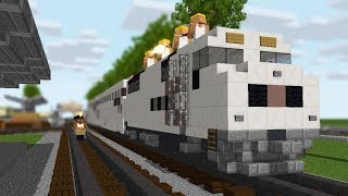 FOLLOW THE DAMN TRAIN CJ Minecraft Animation [upl. by Ob449]