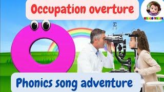 Occupation phonics song for children  Vocabulary song for kids Kidcoverse [upl. by Eednahs522]