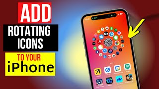 Add Rotating Icons to your iPhone no jailbreak [upl. by Assirralc]
