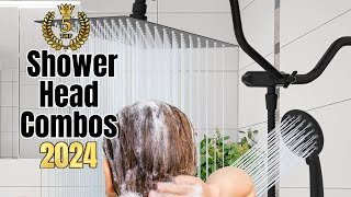 The Best Shower Heads of 2024 – Top 5 Shower Head Combos [upl. by Asile479]