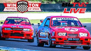 Winton Festival Of Speed 2023 Historic Racing Saturday LIVE Blend Line TV [upl. by Seigler]