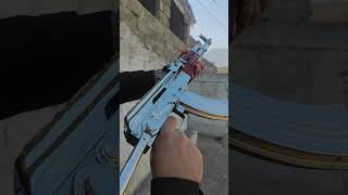 Ak47 Chrome Colour  Not For Sale  DAkampGun [upl. by Raynold]