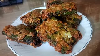 Kumro Patar Bora Recipe  Cook with Fensi [upl. by Zetnahs283]