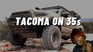 35Inch Tires On a TOYOTA TACOMA  What you need to know [upl. by Euqinna]