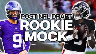 2024 Dynasty Football Rookie Draft  AFTER ROUND 1 [upl. by Solorac]