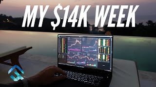 Learn How I Made 14k This Week As A Digital Nomad Day Trader [upl. by Idnat]