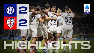 HIGHLIGHTS  InterCagliari 22  Serie A TIM [upl. by Nedyah]