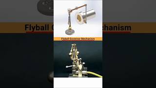 Flyball Governor Mechanism trending 3d automation shorts [upl. by Cired919]