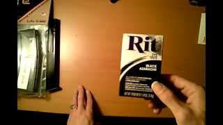 Rit dye black Dye your polymer gun parts pt 1 [upl. by Nosyerg]