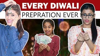 Every Diwali Preparation Ever  SAMREEN ALI [upl. by Ainar]