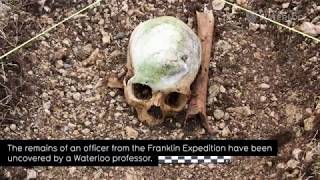 Waterloo researcher finds remains of Franklin Expedition officer [upl. by Owen]