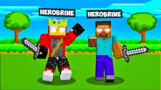 Minecraft but I Became Real Herobrine [upl. by Oinafipe]