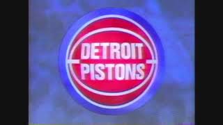 199394 Detroit Pistons Television Intro [upl. by Leahcimaj]