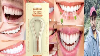 Perfora Copper Tongue Cleaner  Honest Review [upl. by Aicirtan]