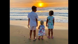 SAN STEFANOS CORFU SUNSET amp LITTLE PRINCE 2019  Finn Izzy amp Amelie [upl. by Ttehc]