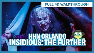 Insidious The Further Full Walkthrough  Halloween Horror Nights Universal Orlando [upl. by Airdnalahs77]